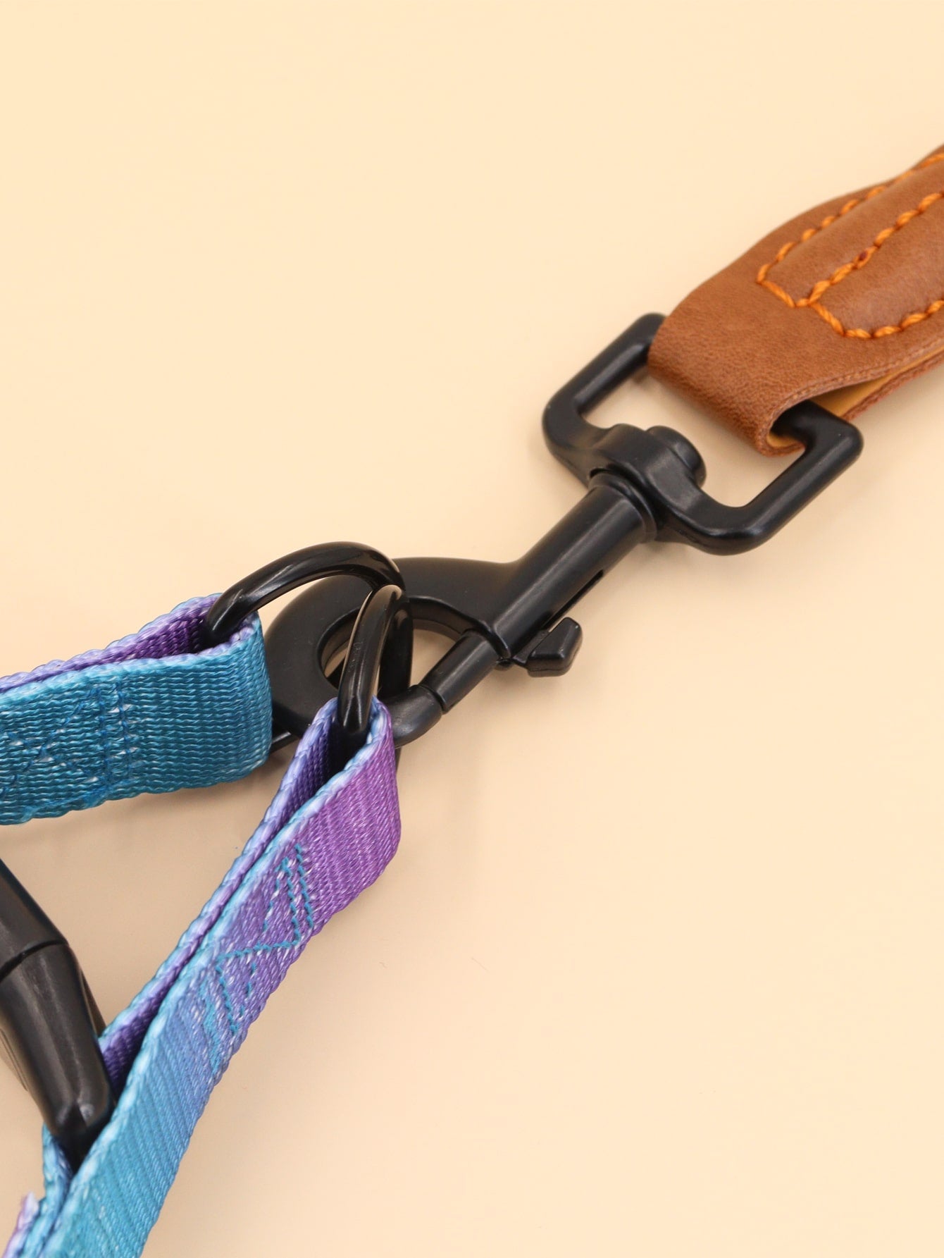 Supet multicolor colorblock pet vest harness with leash, adjustable chest and back walking set for cats and small to medium dogs