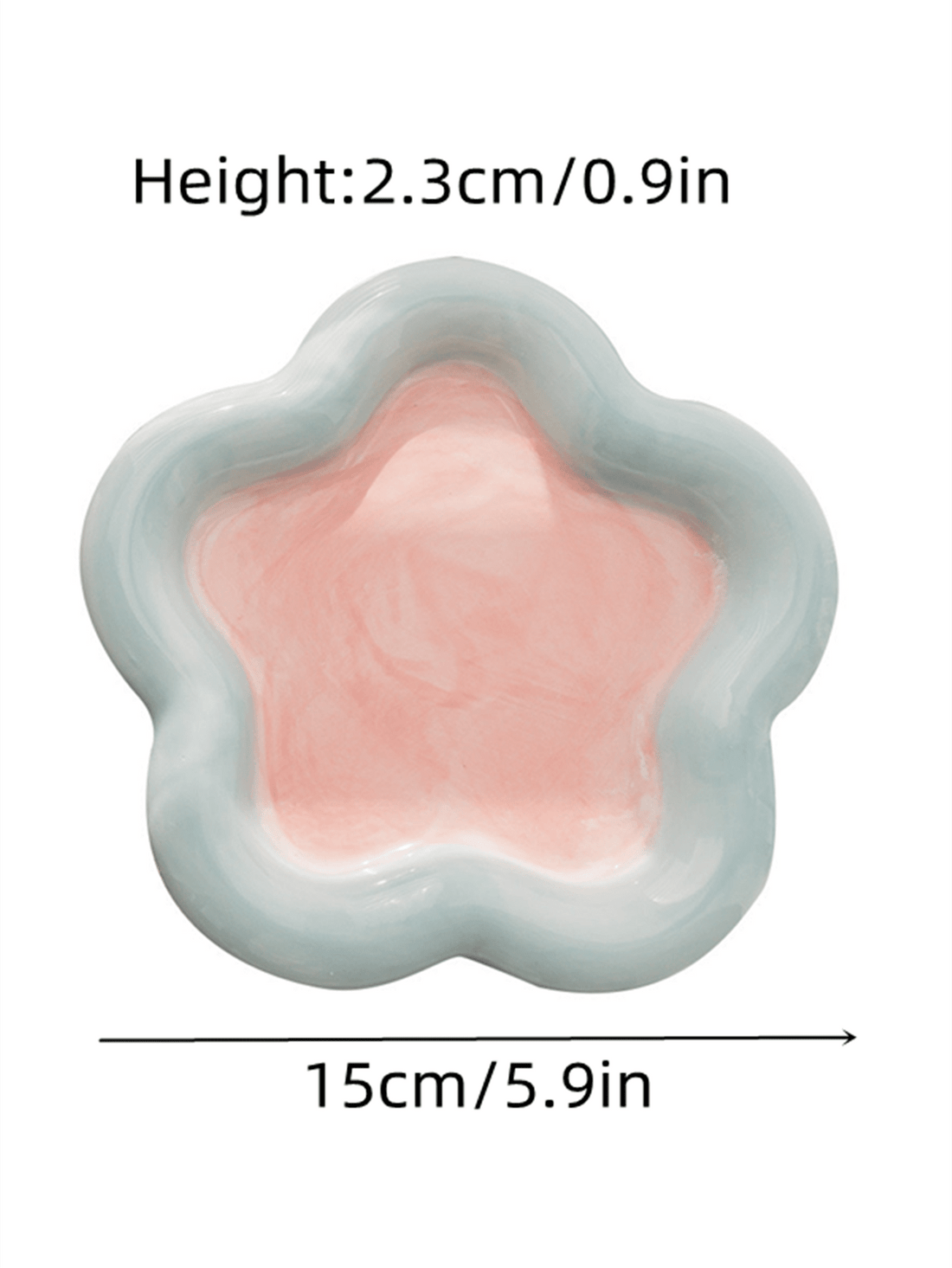 Pet Ceramic Cat Bowl - Neck Protection Ceramic Bowl - Suitable For Cats And Dogs, Anti-Tipping Dog And Pet Bowl