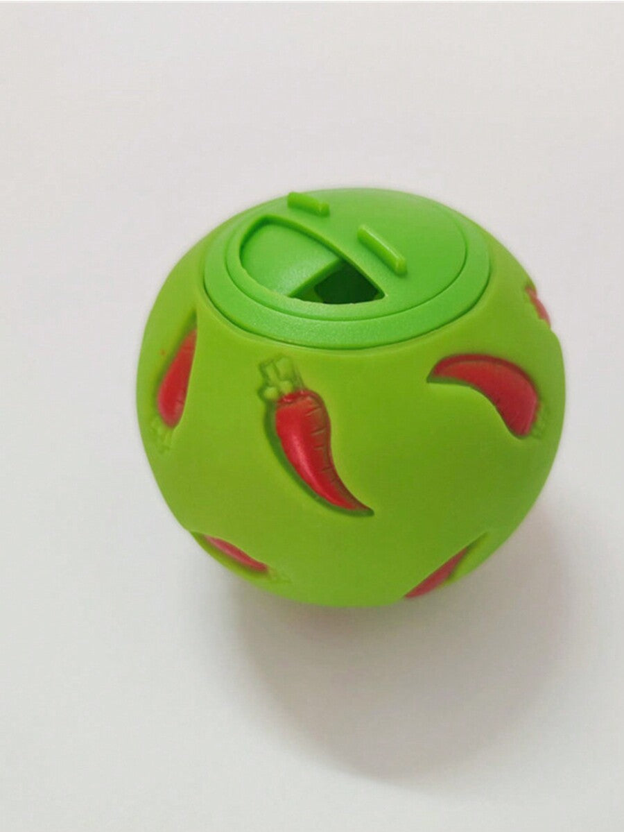 Multicolor small pet toy set featuring a carrot-shaped slow feeder food dispenser and an expandable telescopic play tunnel made of Polyvinyl Chloride for hamsters, bunnies, ferrets, and sugar gliders.