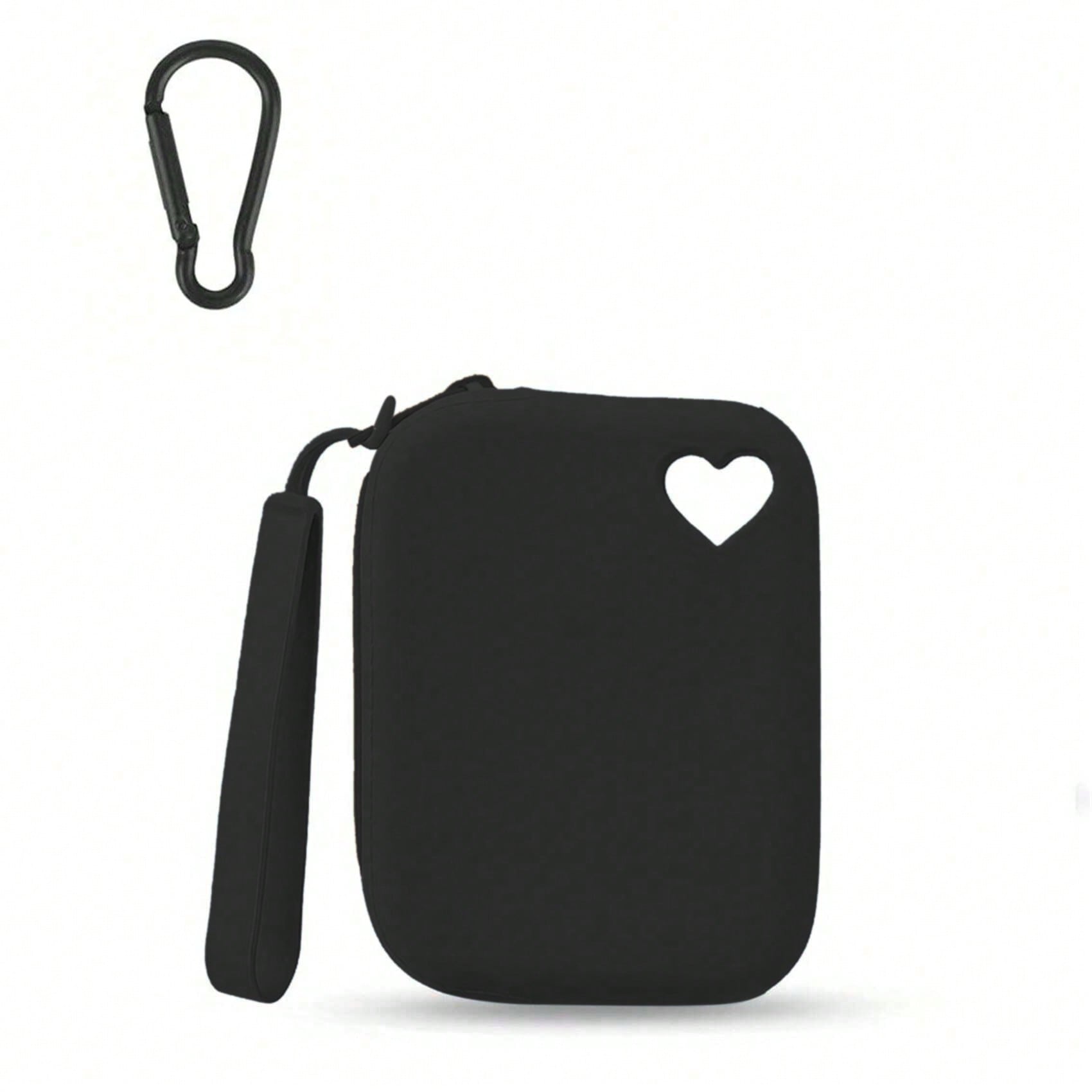 1pc Silicone Pet Treat Pouch, Portable Training Bag For Travel Dog Outing Dog Stuff