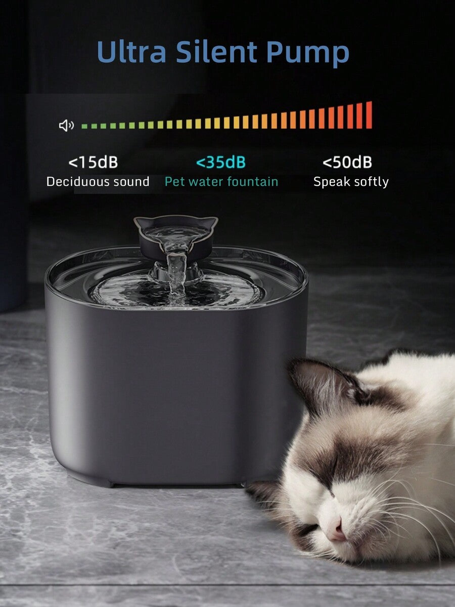 Blue replacement filter cartridge for pet automatic water fountains suitable for small and medium cats and dogs.