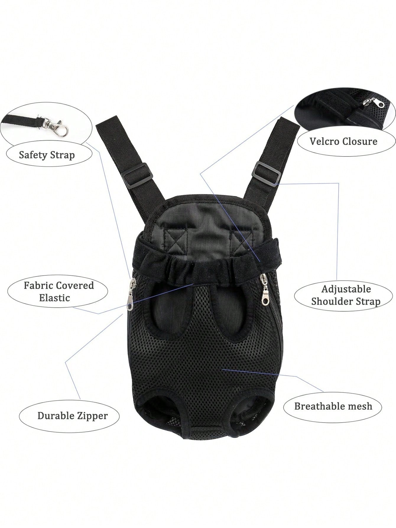 A Daily Breathable Pet Carrier Bag, With A Smaller Size, Suitable For Small Dogs And Cats, Suitable For Dogs Going Outdoors, Dog Supplies, Keeping Puppies, Cat Carrier Bag, Dog Carrier Bag, Christmas Holiday Gift