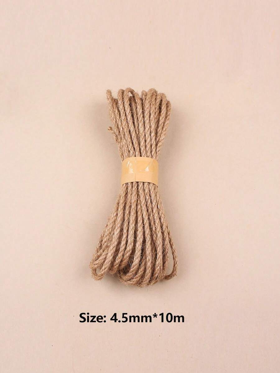 Multicolor 393-inch polyamide cat scratching post rope for DIY pet toys and cat furniture repair.