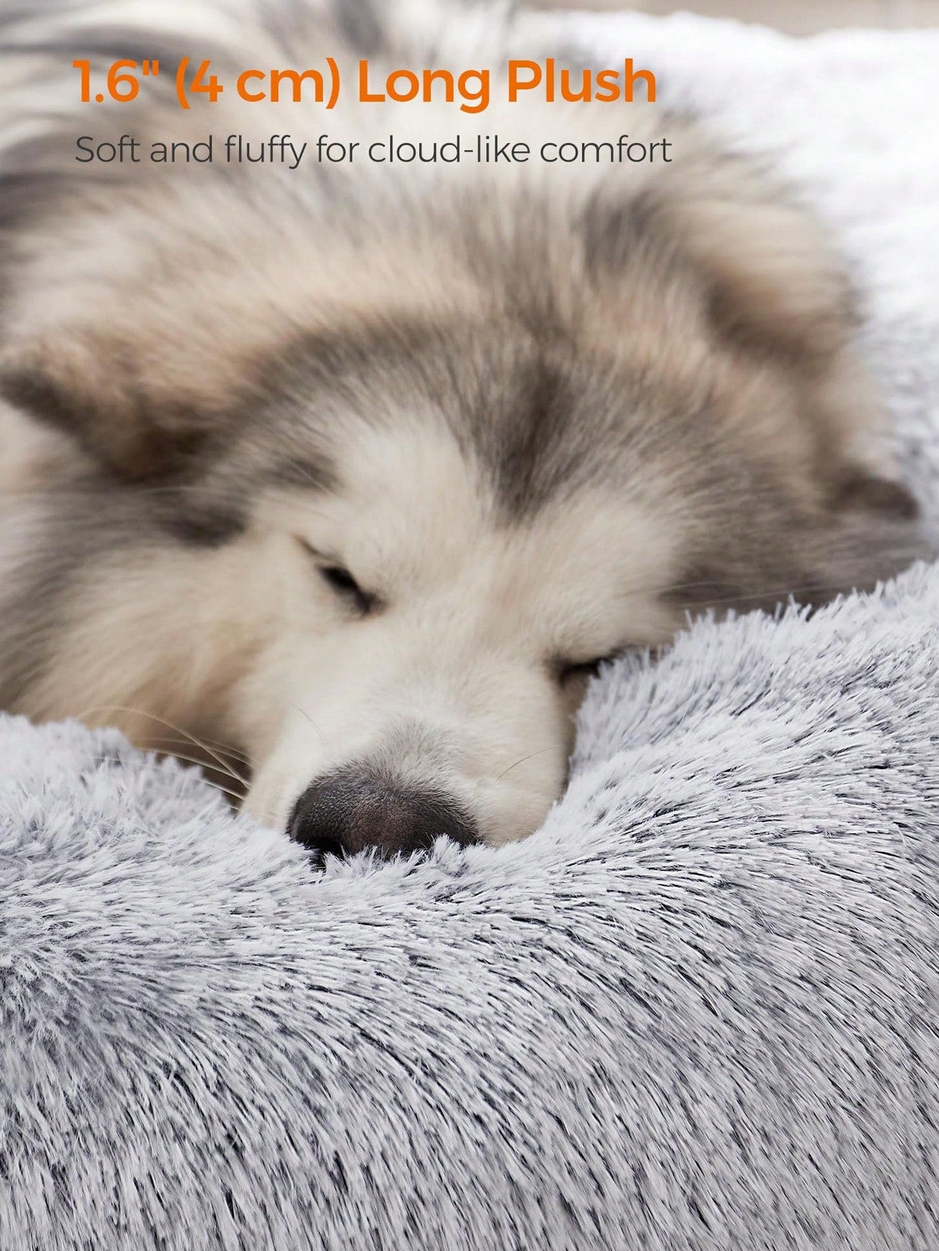 Local1pc Plush Round Pet Bed Comfortable And Warm Suitable For Large, Medium And Small Cats And Dogs Sleeping In Four Seasons