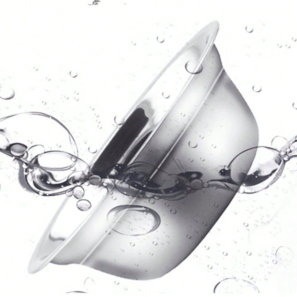 Stainless Steel Double Pet Bowls For Dogs And Cats - Non-Skid Base - Perfect For Food And Water - Easy To Clean