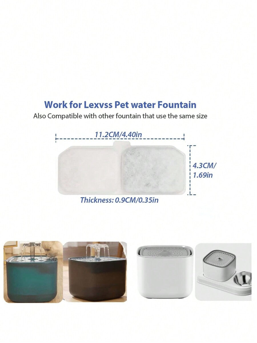3L automatic pet water fountain in multicolor PP material with USB power cable for cats and dogs