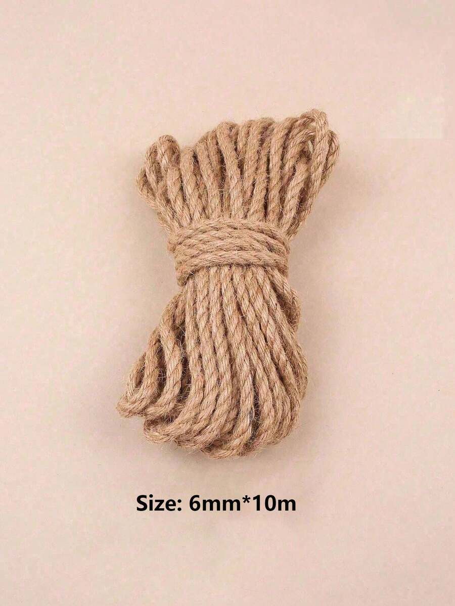 Multicolor 393-inch polyamide cat scratching post rope for DIY pet toys and cat furniture repair.