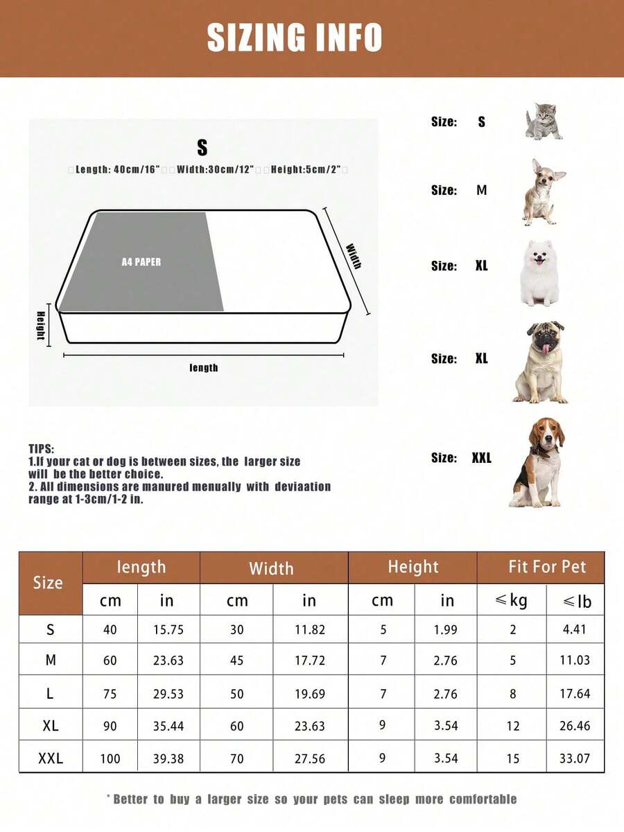 Dark grey memory foam pet bed with removable washable faux fur cover and non-slip bottom for dogs and cats