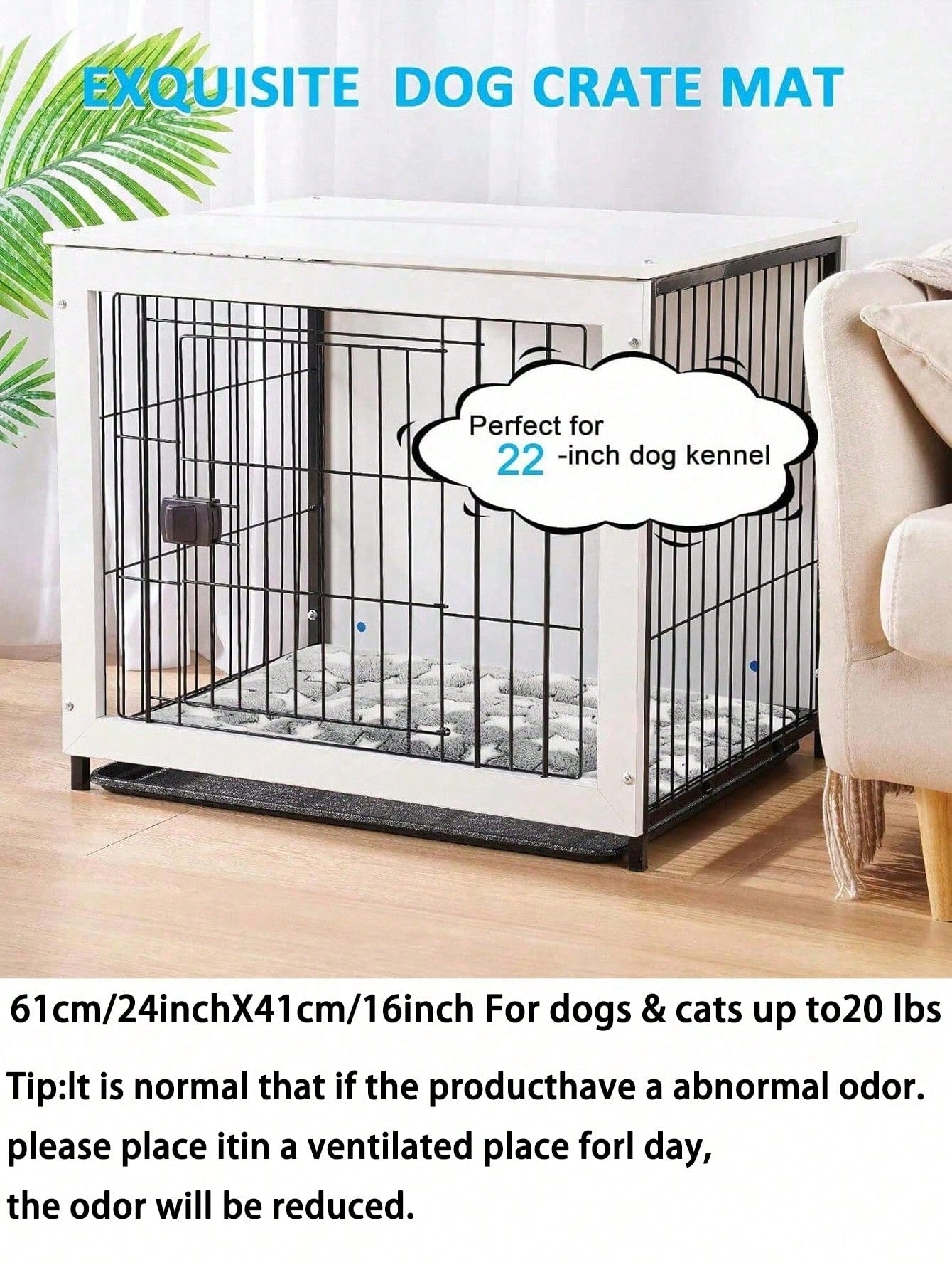 1pc Soft And Comfortable Pet Mat, Made Of Flannel, Dog Bed Mat, Puppy Cat Litter Mat - Suitable For Cats And Dogs, Polyester Filled, Multi-Functional Indoor Design, Soft And Warm, Machine Washable