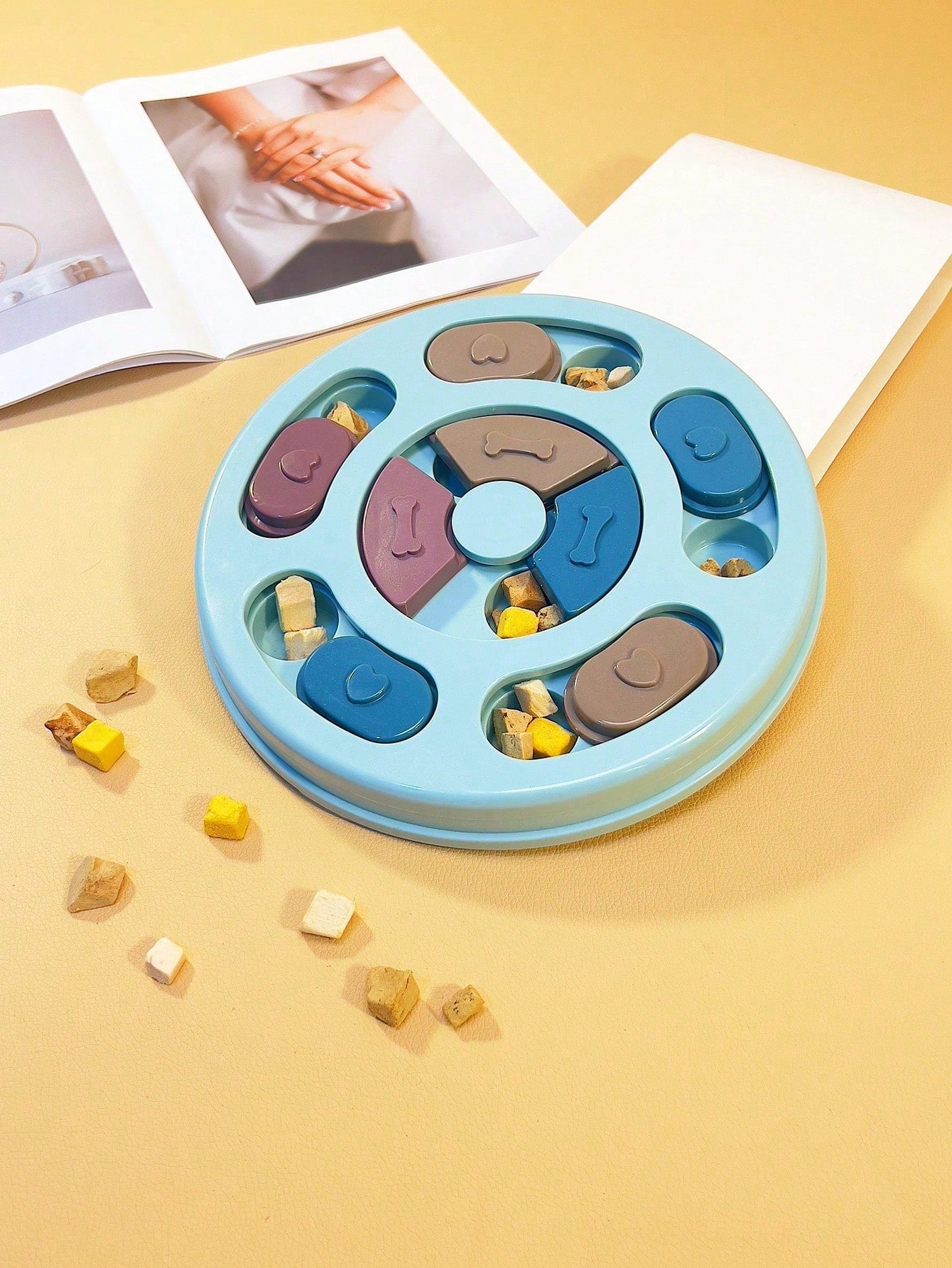 Dog Puzzle Toy - Dog Brain Stimulation Toy, Stimulates Brain Development, Can Be Used For Puppy Feeding Rewards, Interactive Games, Suitable For Small And Medium Dogs And Various Cats.