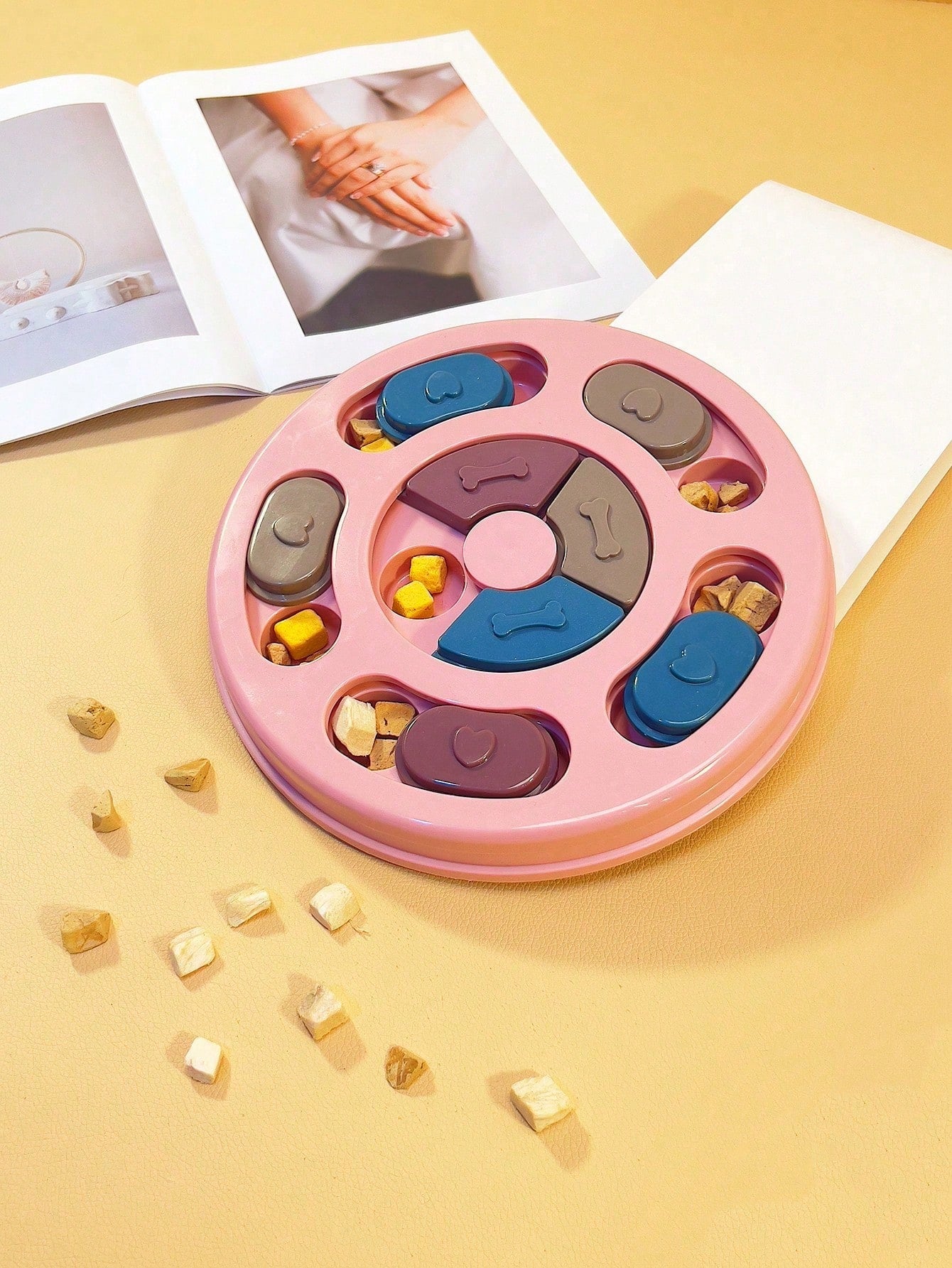 Dog Puzzle Toy - Dog Brain Stimulation Toy, Stimulates Brain Development, Can Be Used For Puppy Feeding Rewards, Interactive Games, Suitable For Small And Medium Dogs And Various Cats.