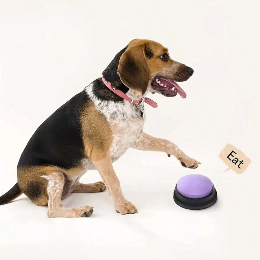 ENSSU Dog Voice Recording Button, Pet Communication Training Buzzer, Teach Dogs To Talk, Battery-Free, Gift, Promotional Item, Celebration Gift