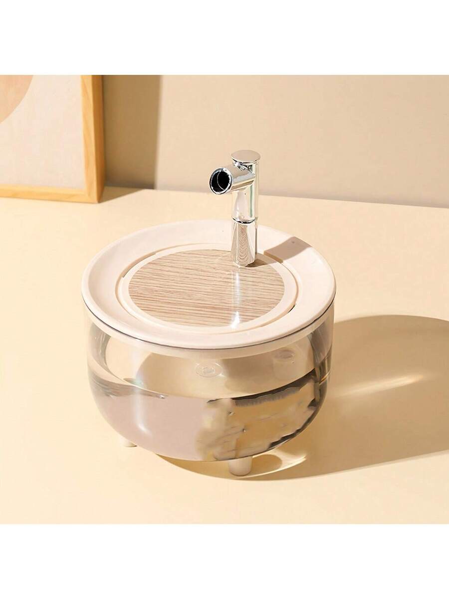 Multicolor 1500ml USB powered automatic circulating pet water dispenser fountain with filter for cats and dogs.
