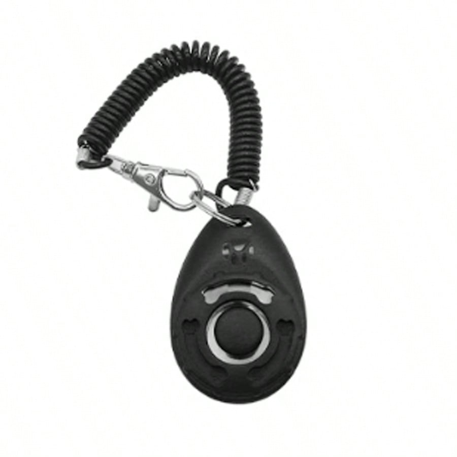 New Pet Training Clicker With Colorful Clickers Training Kit, Suitable For Dogs And Cats, Soft Rubber Wrist Band Design, Flexible And Comfortable Wear, Button Operation Won't Fatigue The Hand During Animal Training