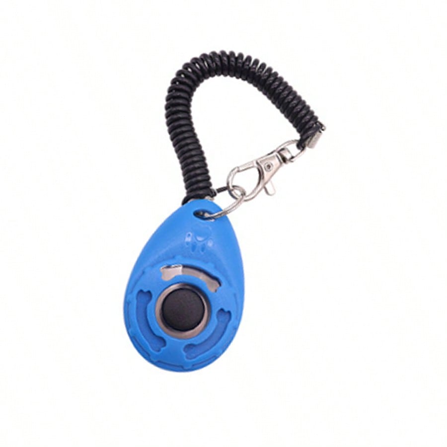 New Pet Training Clicker With Colorful Clickers Training Kit, Suitable For Dogs And Cats, Soft Rubber Wrist Band Design, Flexible And Comfortable Wear, Button Operation Won't Fatigue The Hand During Animal Training