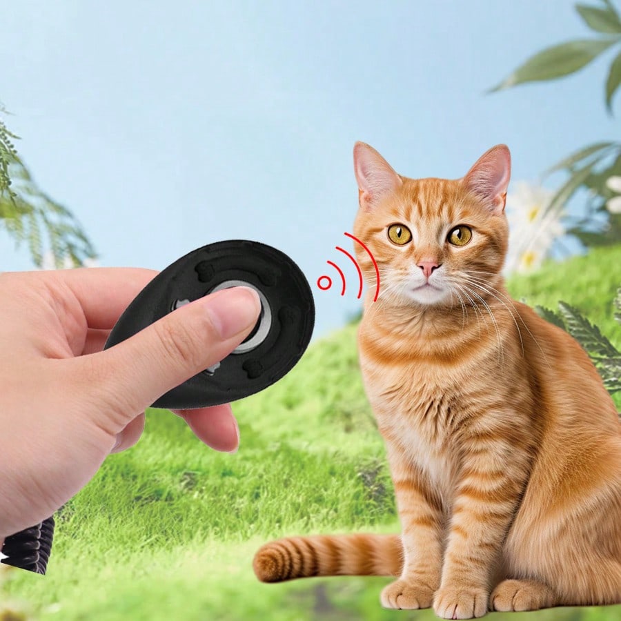 New Pet Training Clicker With Colorful Clickers Training Kit, Suitable For Dogs And Cats, Soft Rubber Wrist Band Design, Flexible And Comfortable Wear, Button Operation Won't Fatigue The Hand During Animal Training