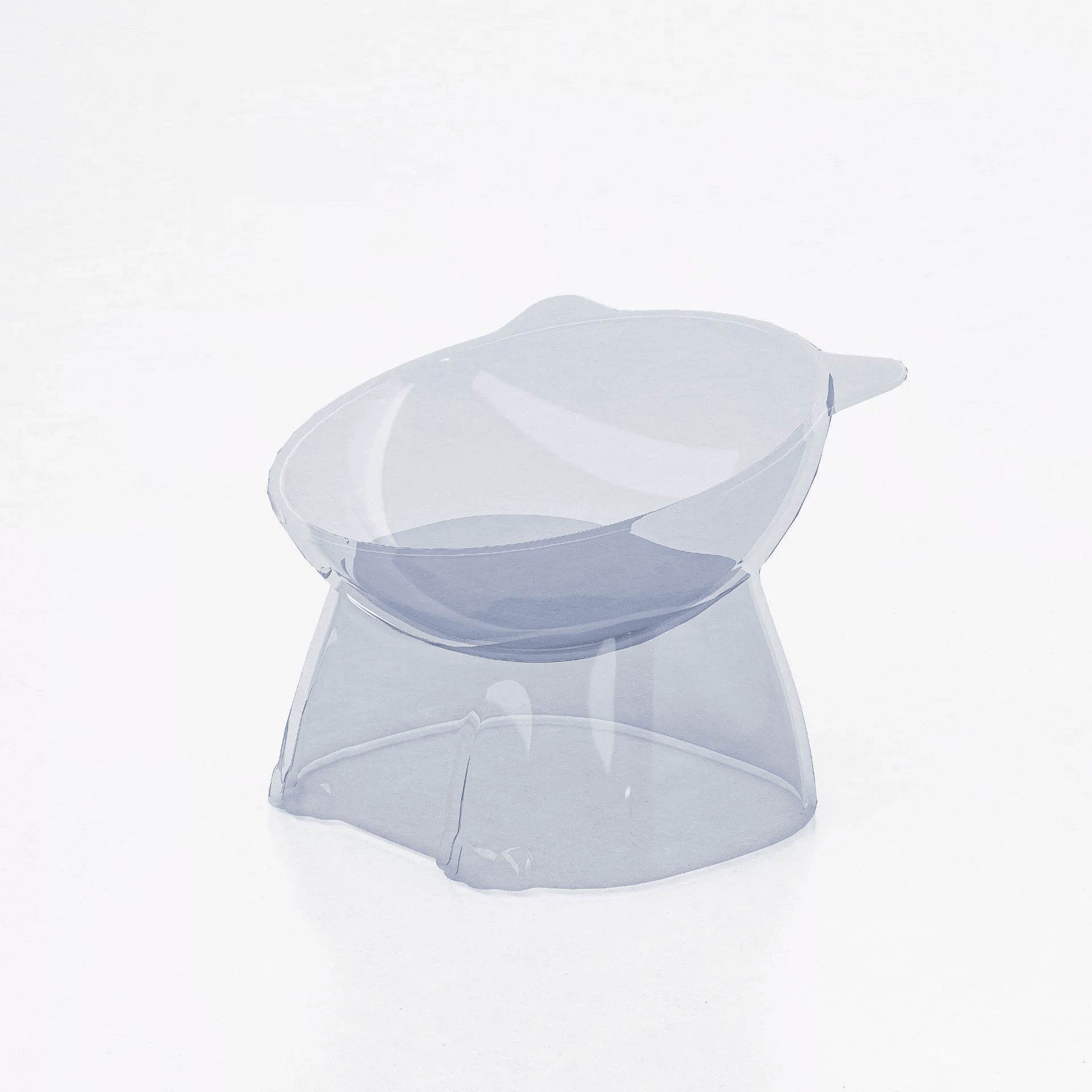 1 Cat Bowl, Anti Vomiting 15 Degree High Foot Tilted Pet Tray, Pet Neck Protection, Feeding Bowl, Drinking Bowl, Stable Base, Not Easy To Overturn, Cat Bowl Set, Suitable For Cats And Dogs, Can Be Washed In The Dishwasher, Pet Supplies