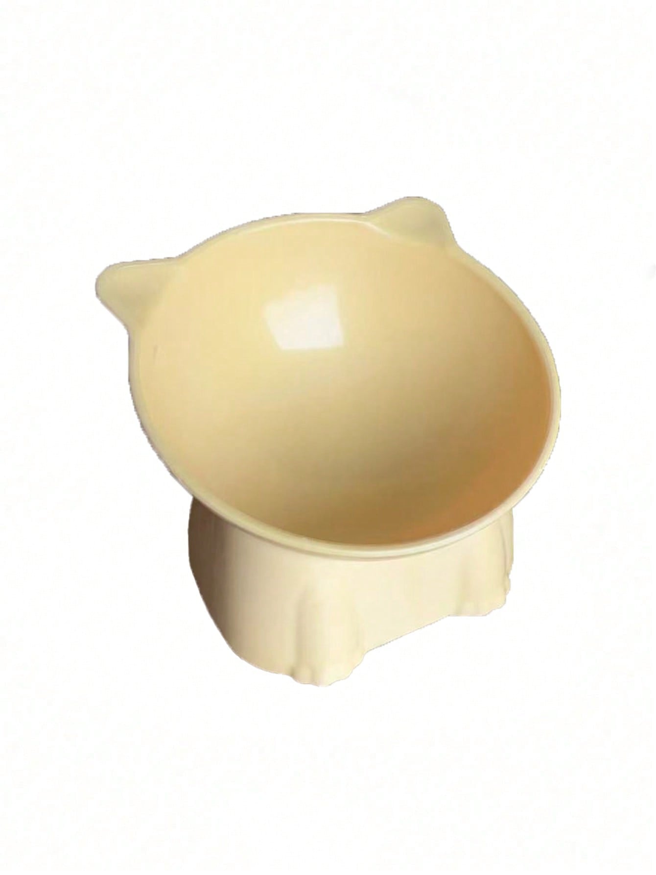 1 Cat Bowl, Anti Vomiting 15 Degree High Foot Tilted Pet Tray, Pet Neck Protection, Feeding Bowl, Drinking Bowl, Stable Base, Not Easy To Overturn, Cat Bowl Set, Suitable For Cats And Dogs, Can Be Washed In The Dishwasher, Pet Supplies