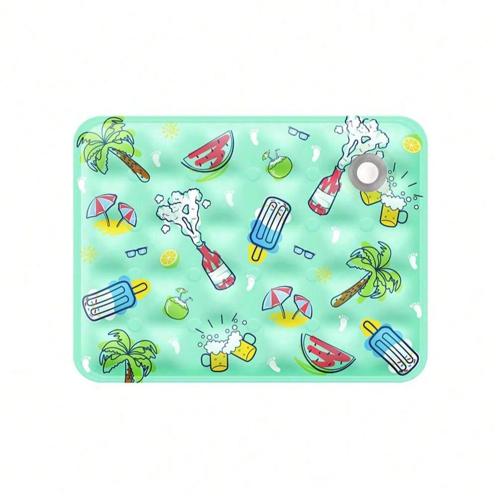 1pc Pet Hydrating Cooling Mat, Summer Pet Cooling Pad, Water-Filled Cooling Mat For Dog/Cat Bed, Suitable For Medium/Small Pets, Variety Of Colors Available, Enhanced Cooling Effect With Dry Ice Powder