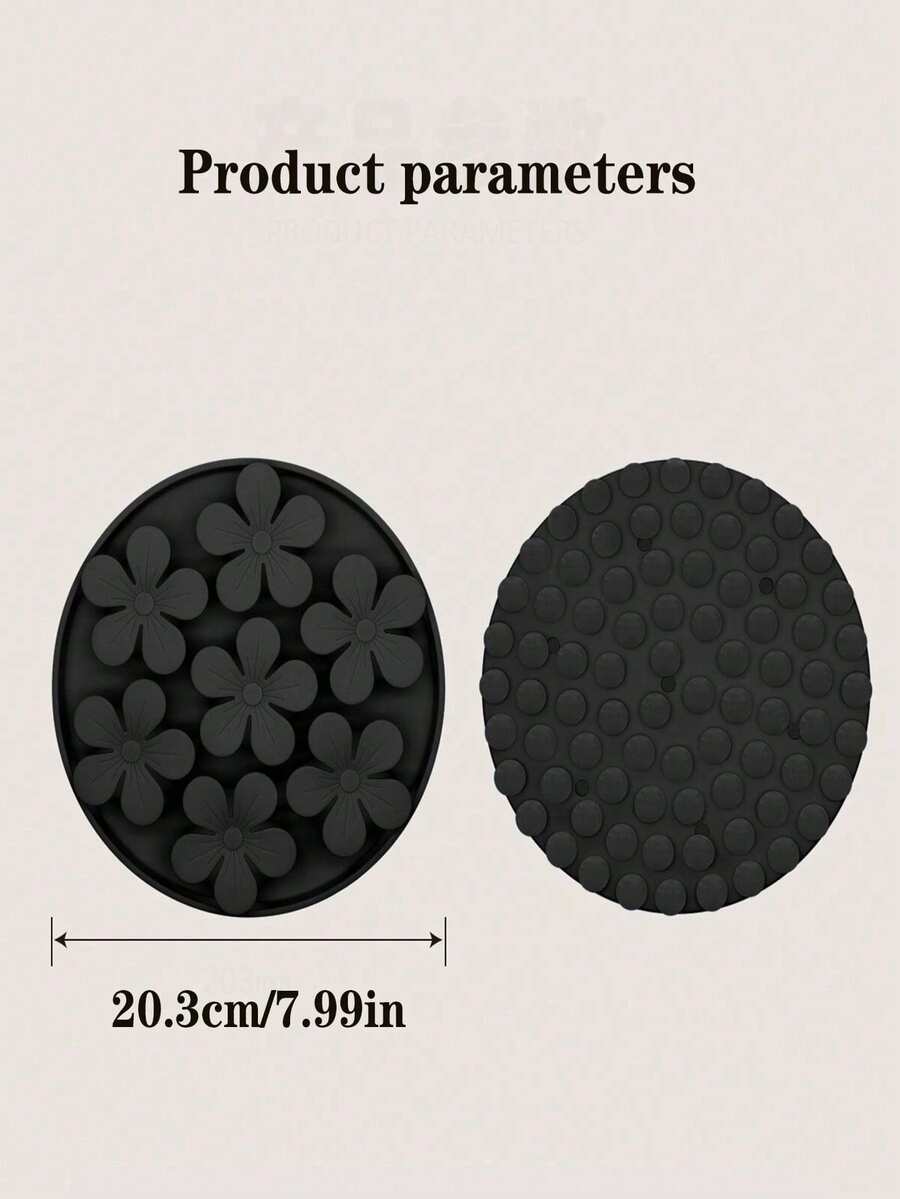 Multicolor silicone pet lick plate with suction cup design and animal plant patterns for dogs and cats