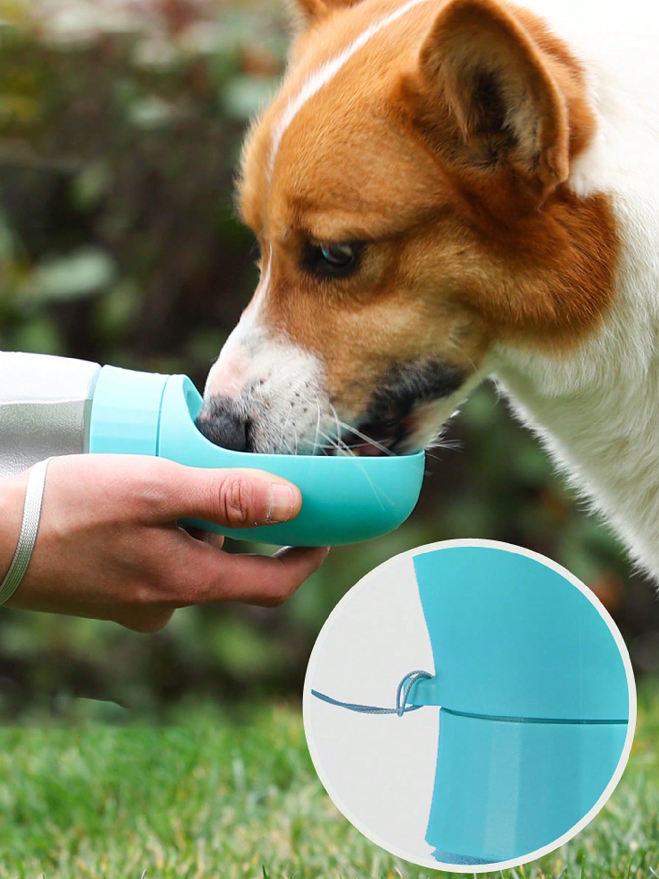 1pc Pet Outdoor Water Cup, Multifunctional Pet Water Feeder, Portable Pet Drinking Water Bottle