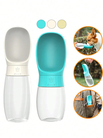 1pc Pet Outdoor Water Cup, Multifunctional Pet Water Feeder, Portable Pet Drinking Water Bottle
