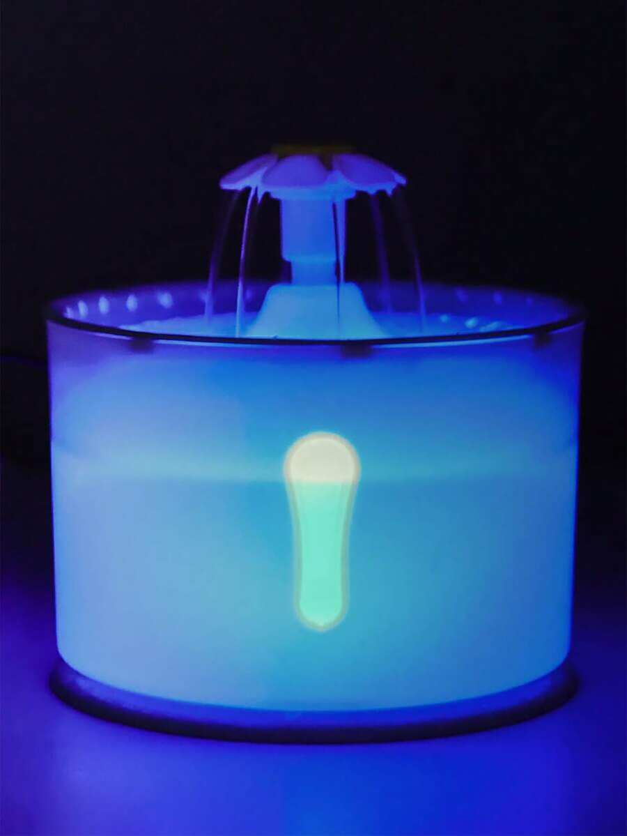 Multicolor automatic USB electric pet water fountain made of ABS for cats and dogs