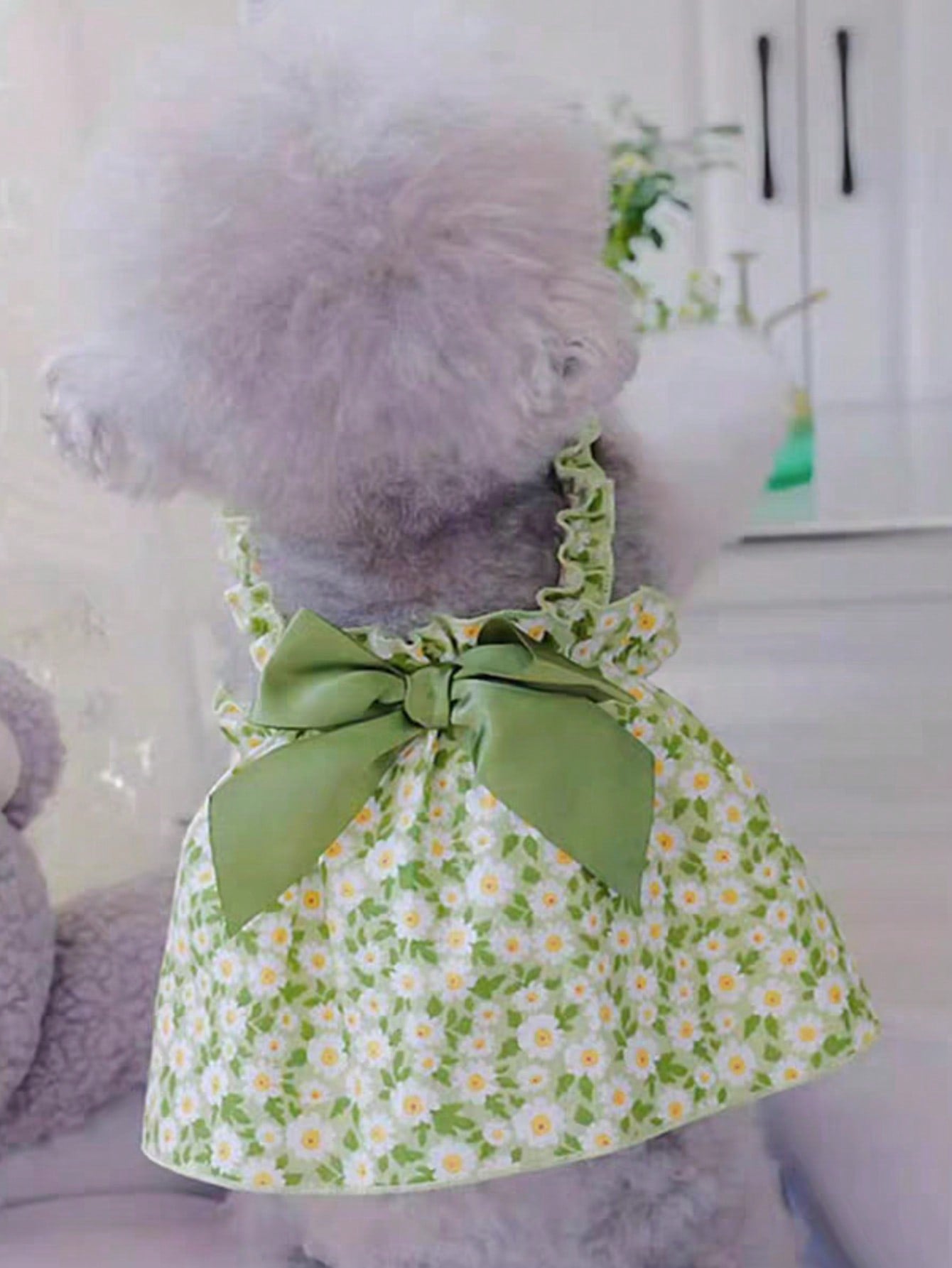 Small Dog Summer Princess Strap Dress, Pet Apparel For Small/Medium Dogs