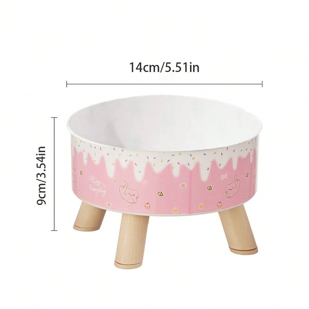 1pc/2pcs/3pcs Stainless Steel Elevated Pet Bowls With Sturdy Stand, Anti-Slip & Anti-Spill, Large Capacity For Cat And Dog Food And Water