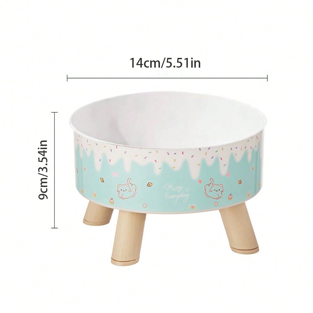 1pc/2pcs/3pcs Stainless Steel Elevated Pet Bowls With Sturdy Stand, Anti-Slip & Anti-Spill, Large Capacity For Cat And Dog Food And Water