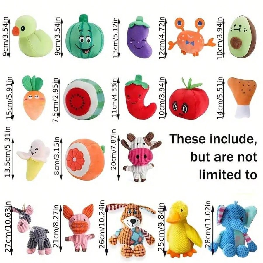 10pcs Random Color & Style Plush Dog Toys Combination, Pet TPR Knotted Toys Combination, Dog Chew Squeaky Toys Combination, Teeth Cleaning Knotted Toys Combination, Suitable For Medium & Small Dogs