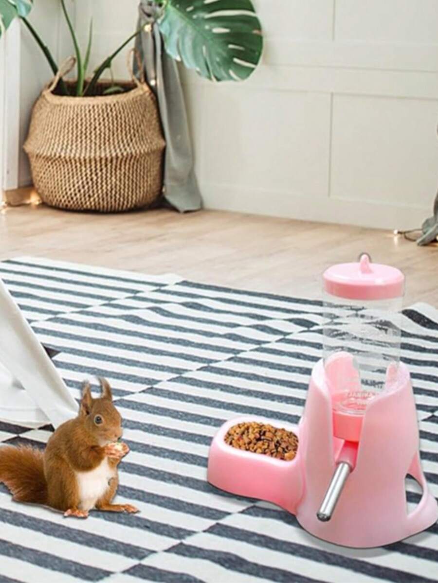 Multicolor hamster water bottle and drinker feeder holder for small animals