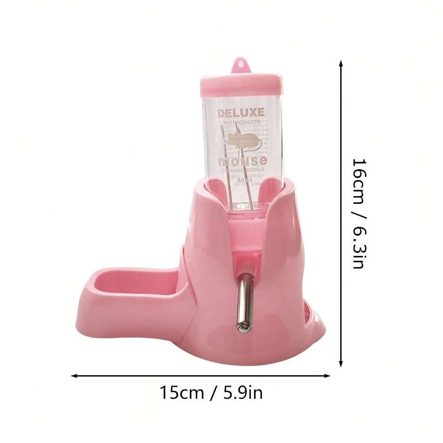 Multicolor hamster water bottle and drinker feeder holder for small animals