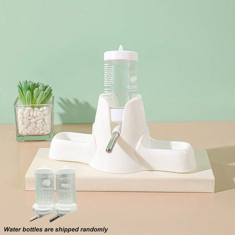 Multicolor hamster water bottle and drinker feeder holder for small animals
