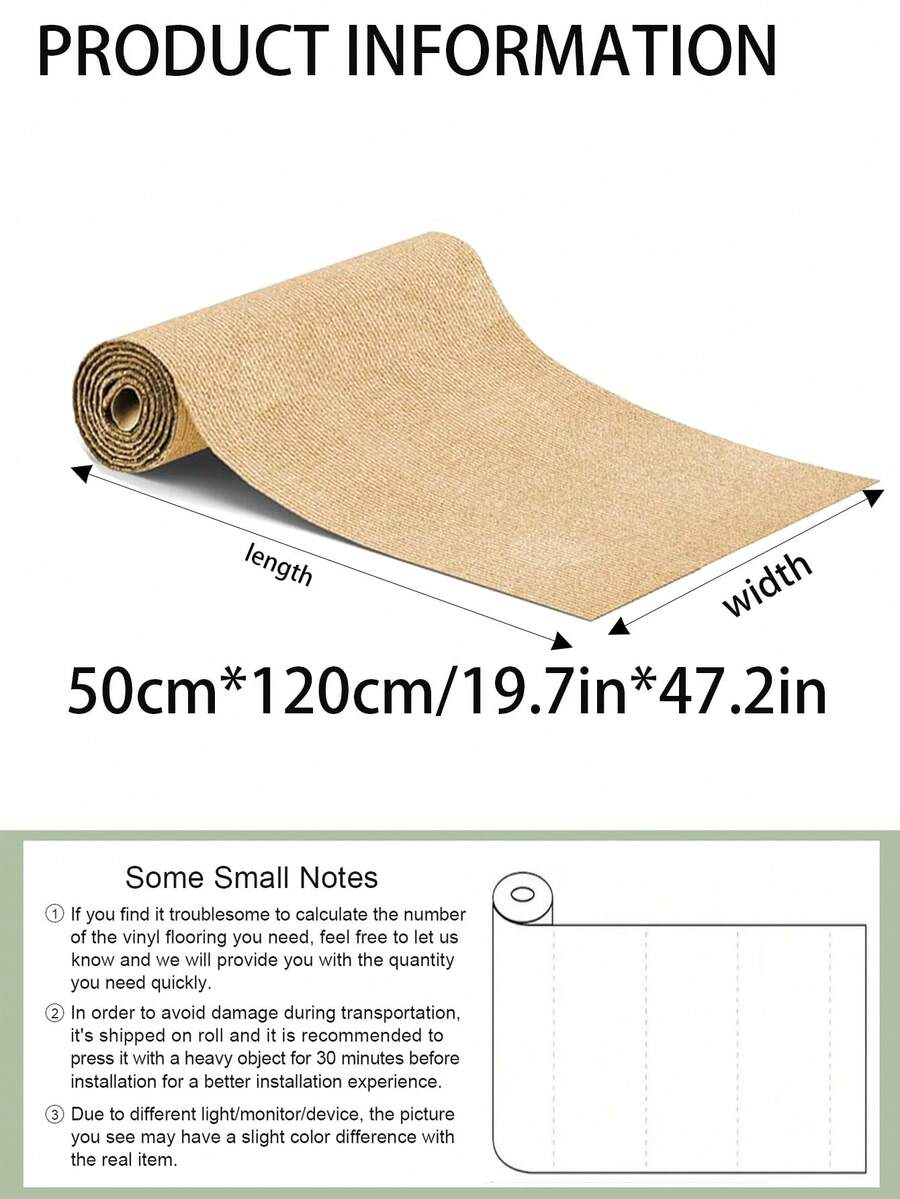 Khaki self-adhesive trimmable cat scratching mat carpet designed as a furniture protector for cats