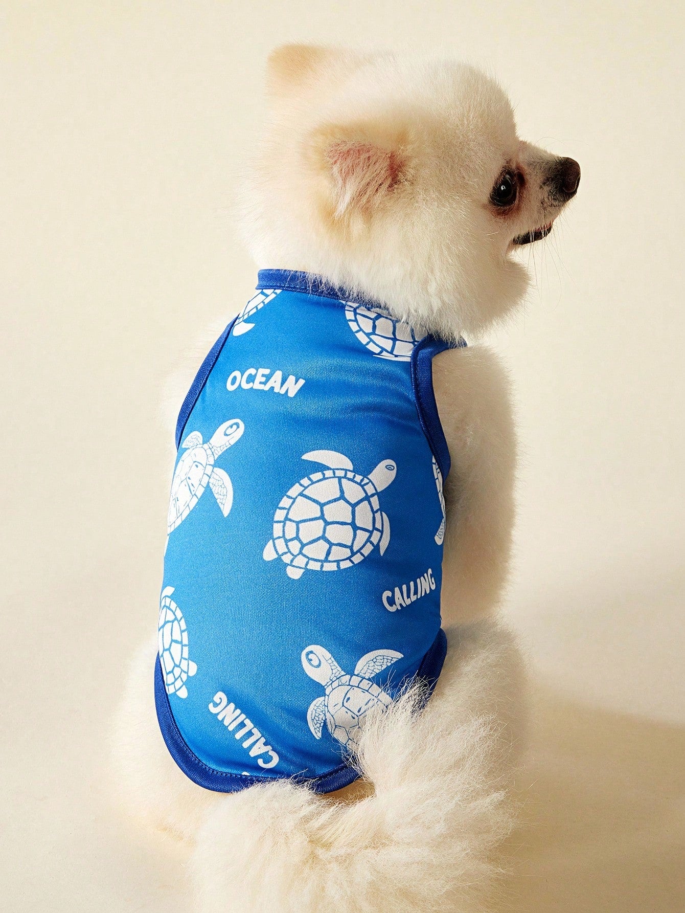 2pc Pet Cat Dog Universal Pink Daisy Cute Print Casual Comfortable Breathable Dog Vest