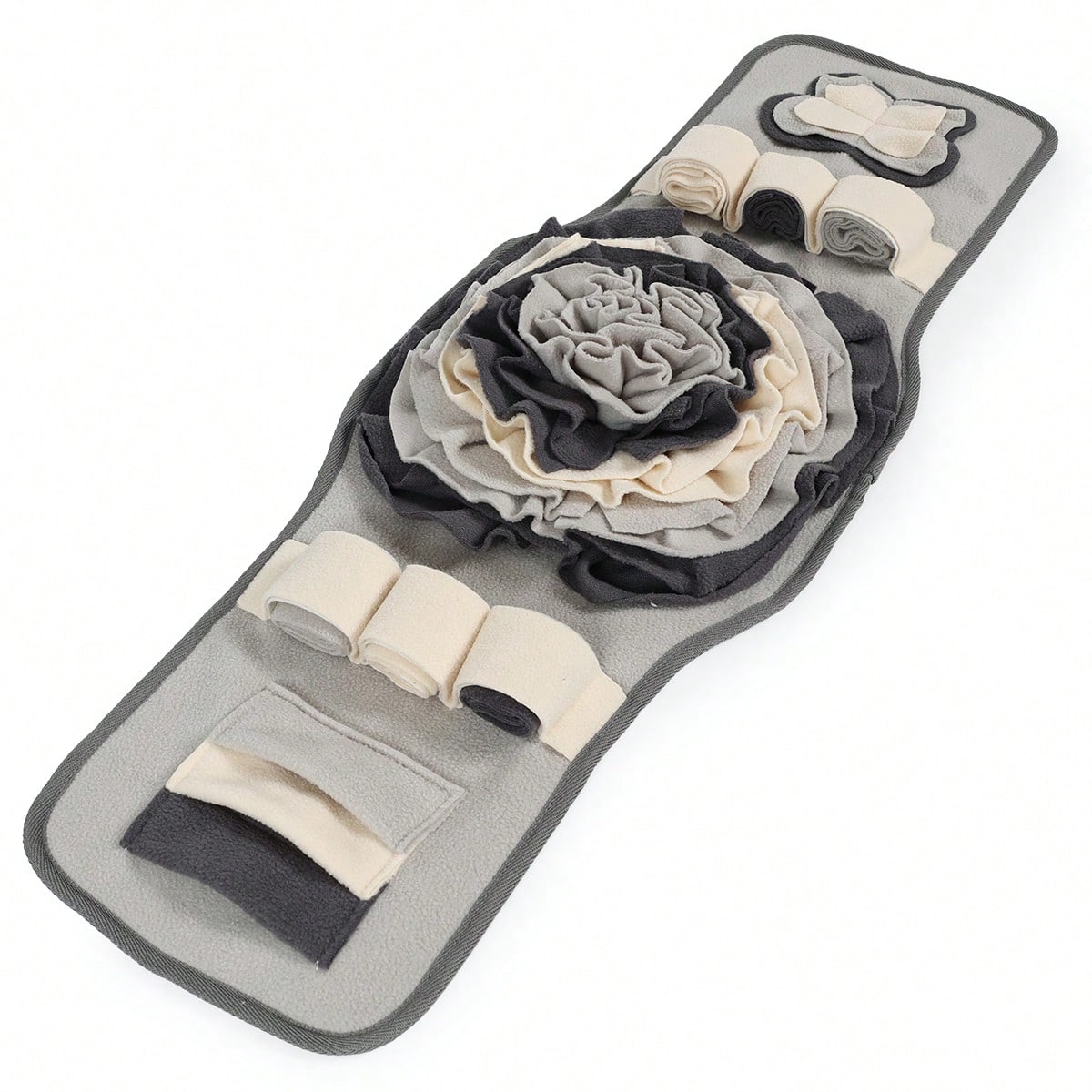 Scent Hound Paradise Dog Scavenger Hunt Watch-Shaped Sniffing Mat Puzzle Game, Interactive Training, Chew Toy, Suitable For All Seasons