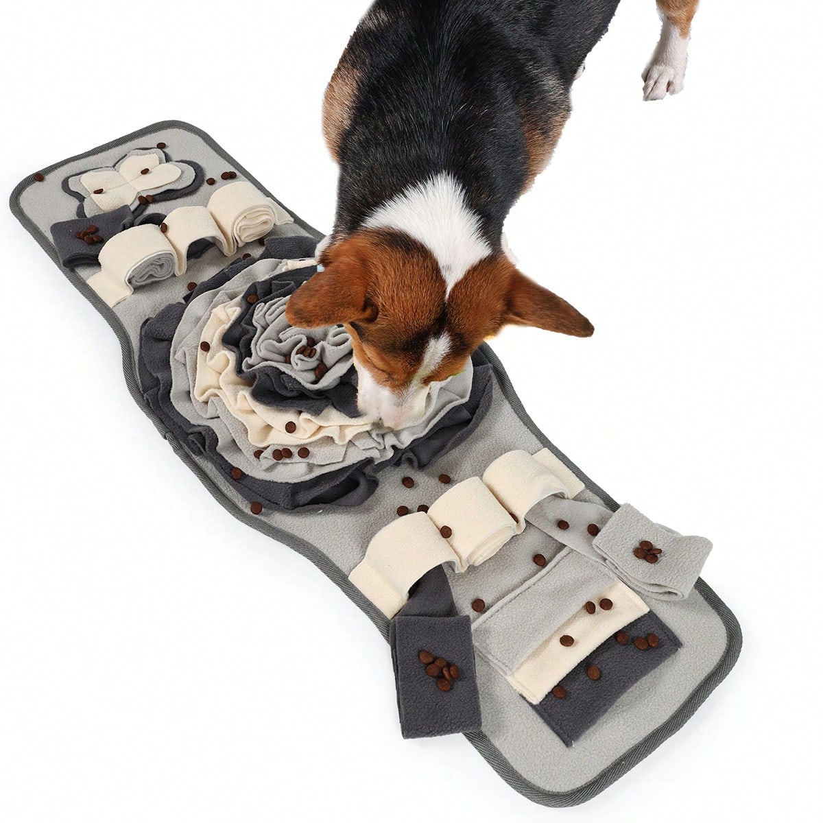 Scent Hound Paradise Dog Scavenger Hunt Watch-Shaped Sniffing Mat Puzzle Game, Interactive Training, Chew Toy, Suitable For All Seasons