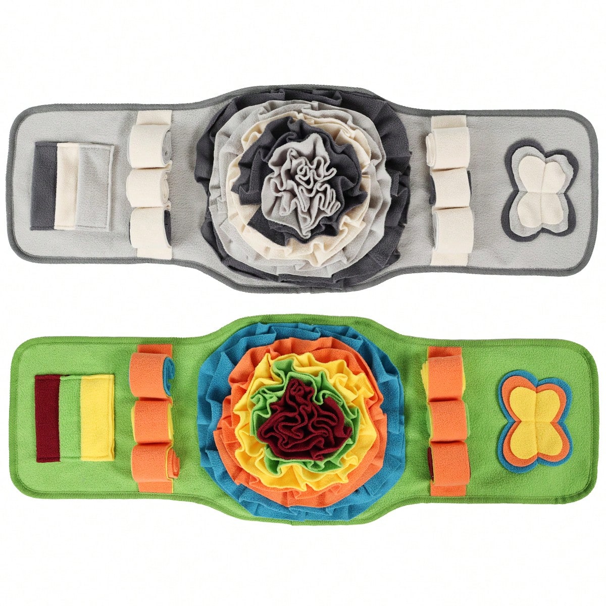 Scent Hound Paradise Dog Scavenger Hunt Watch-Shaped Sniffing Mat Puzzle Game, Interactive Training, Chew Toy, Suitable For All Seasons