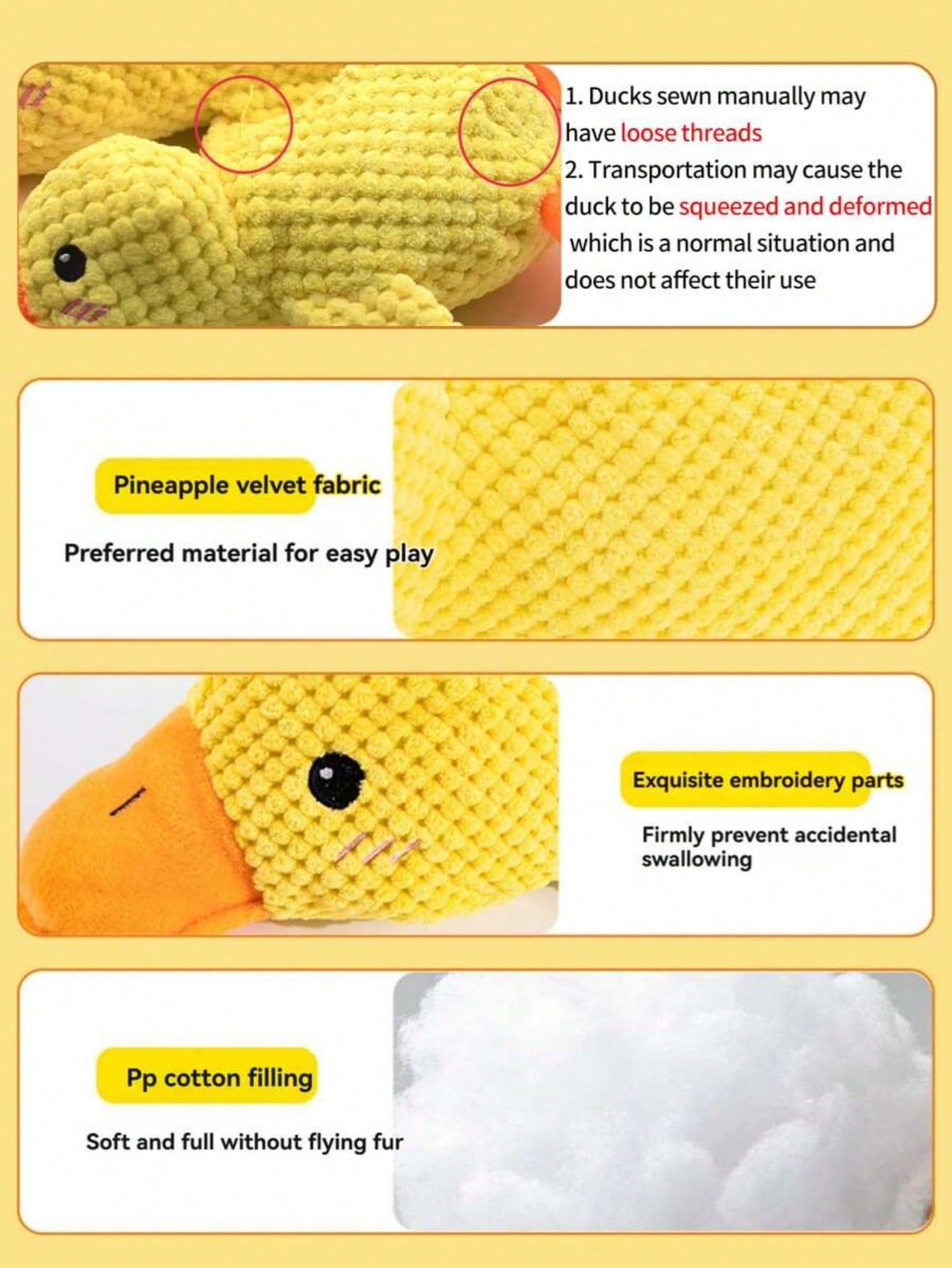 Dog Toys Plush Dog Vocalizable Squeaky Toys Assortment Animal Pet Toy For Medium Large Dogs Stuffed Puppy Chew Toy Cute Dog Companion Gift Toys