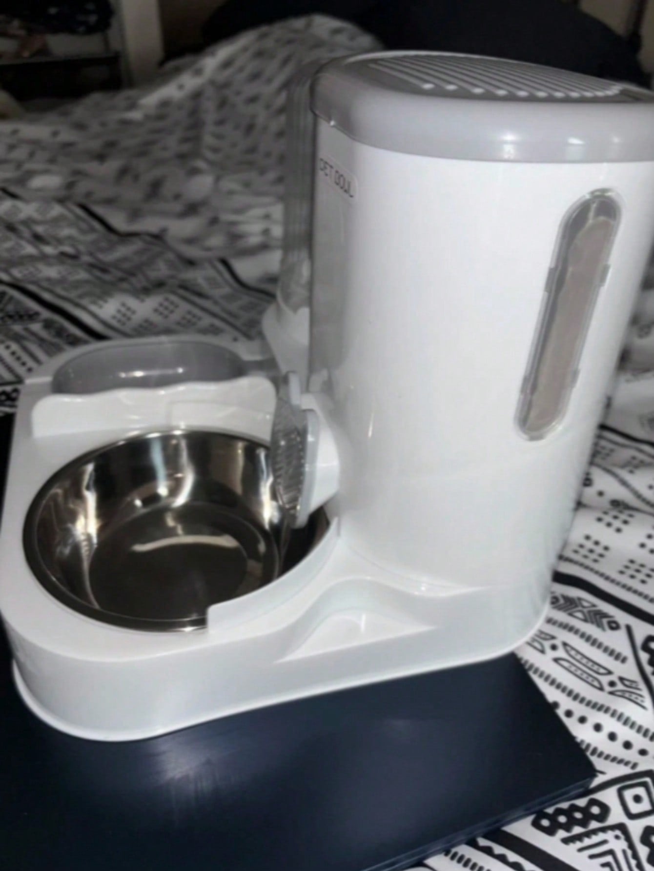 Local2-In-1 Cat Water Dispenser And Food Dispensing Kit-Removable, Washable, Feeding Station, Indoor Cat Feeding Bowl, Easy To Clean