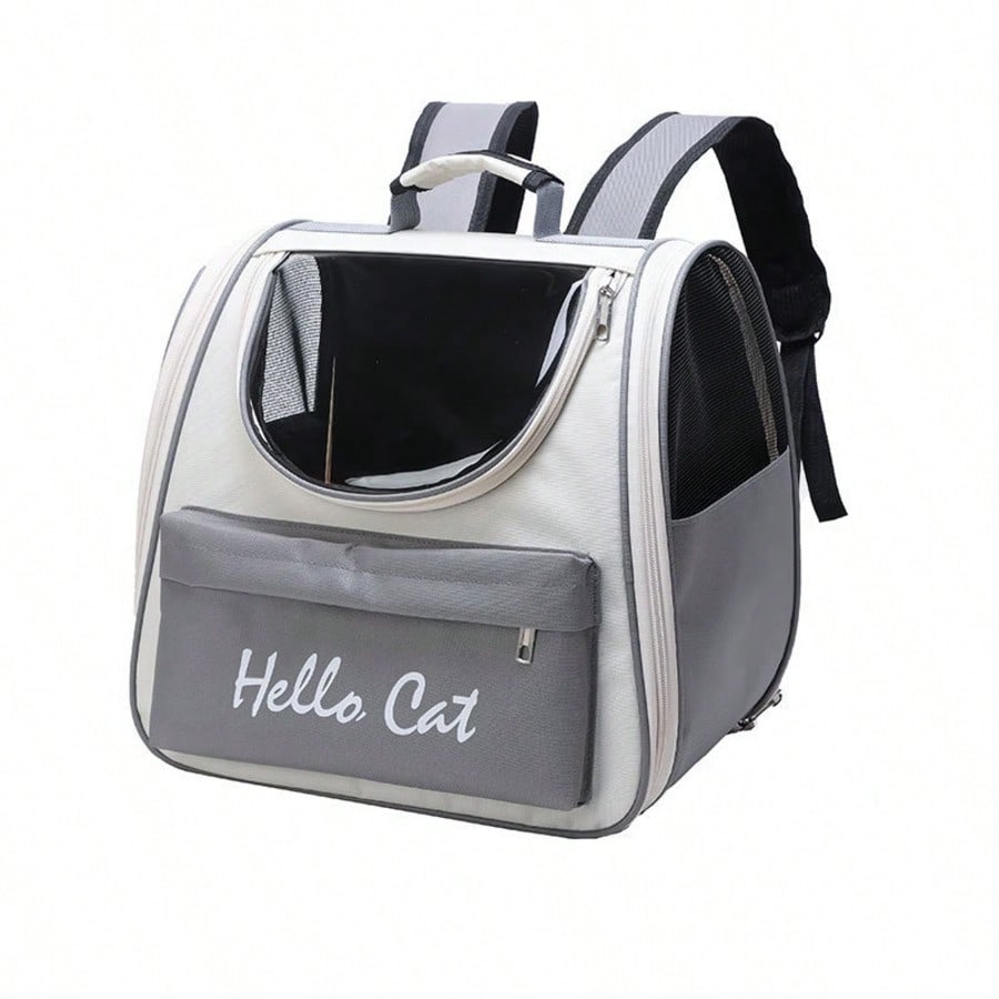 Cat Carrier, Dog Carrier, Cat Backpack, Dog Backpack, Large Space Cat Bubble Backpack, Large Space Dog Bubble Backpack, Breathable Cat Backpack, Sun-Shading Dog Backpack, Ergonomic 3D Design, Suitable For Travel, Hiking, Shopping And Vet Visits