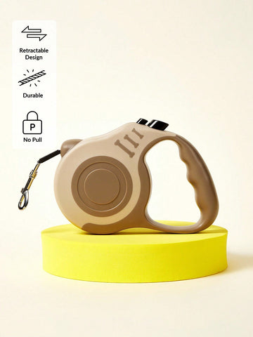 Retractable dog leash for outdoor walking, suitable for dogs in spring, summer, fall, and winter.