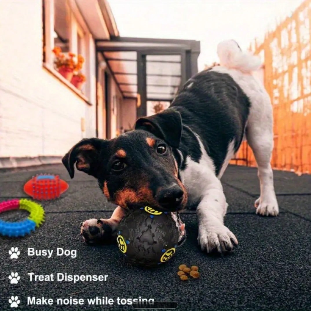 4pcs Pet Toy Set, Cute Durable Dog Toys, Dog , Ball, Rope Toys, Interactive Puzzle Toys, Dog Gifts (Random Style & Color)