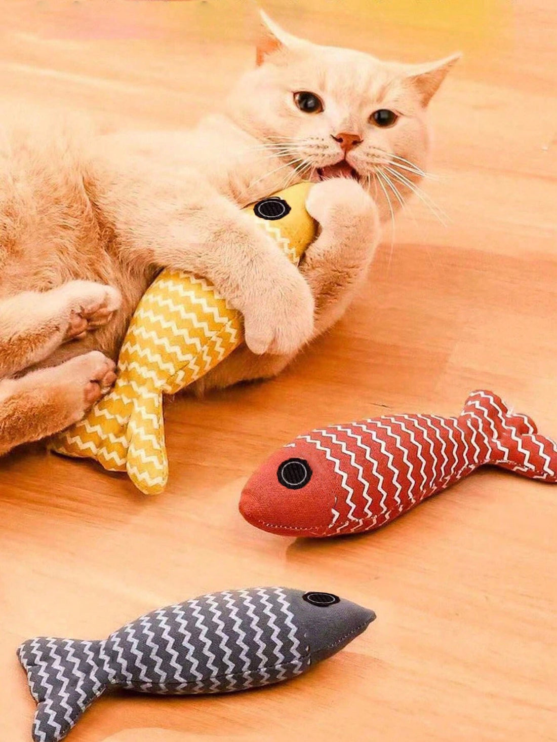 1pc Cat Toy Catnip Fish Pet Chew Bite Toys For Cats Funny Interactive Soft Simulation Fish Kitten Training Playing Toy Cat Supplies