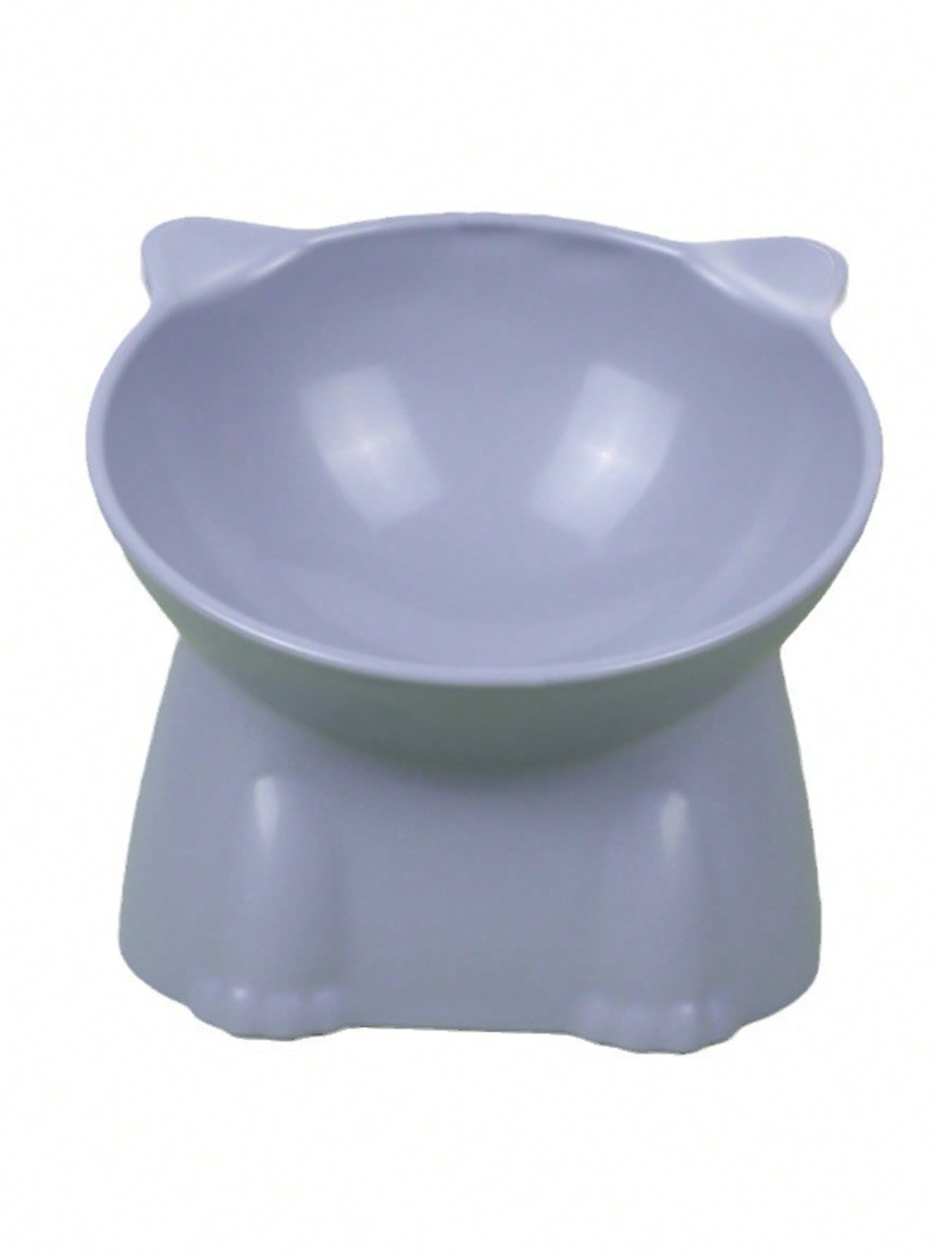 1 Cat Bowl, Anti Vomiting 15 Degree High Foot Tilted Pet Tray, Pet Neck Protection, Feeding Bowl, Drinking Bowl, Stable Base, Not Easy To Overturn, Cat Bowl Set, Suitable For Cats And Dogs, Can Be Washed In The Dishwasher, Pet Supplies
