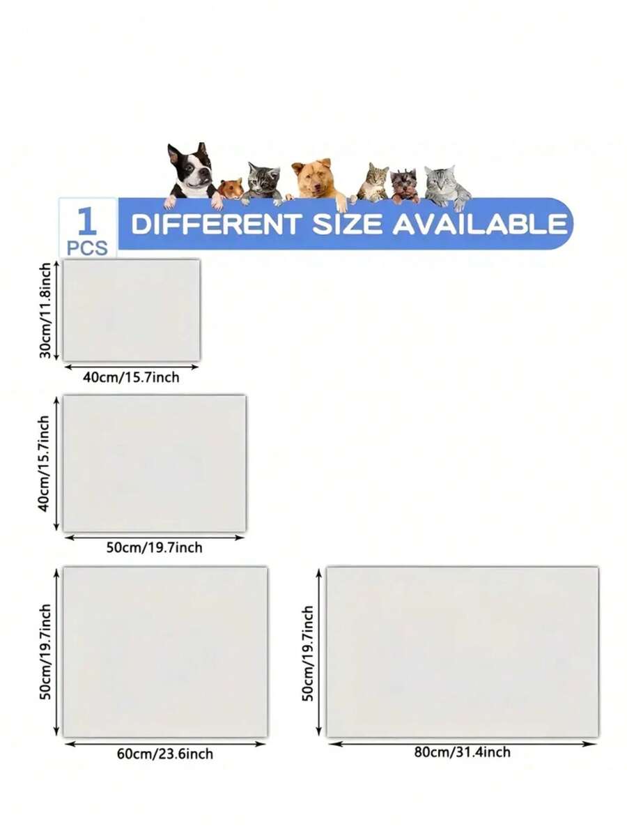 Multicolor polyester pet feeding mat featuring a cute cartoon cat pattern for dog or cat food bowls, quick-drying and water-absorbing.