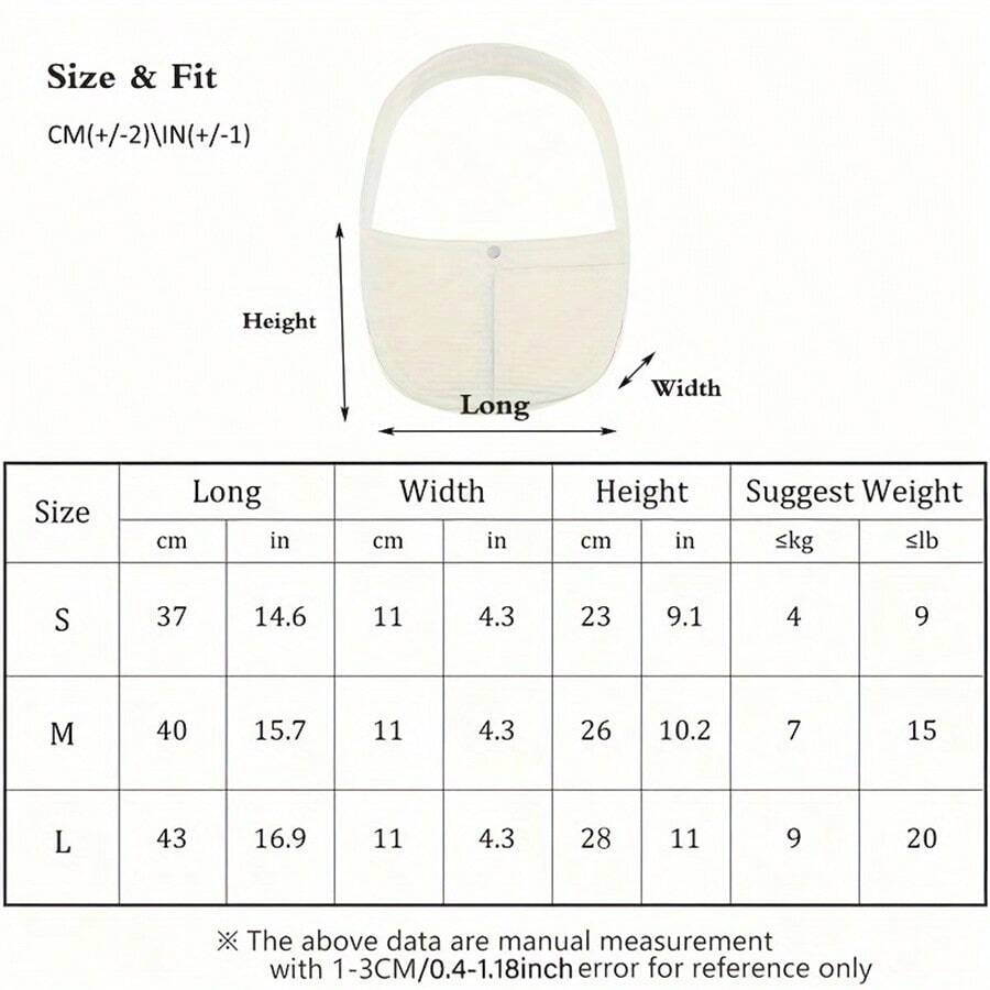 White canvas pet carrier tote bag with shoulder strap for cats and small dogs
