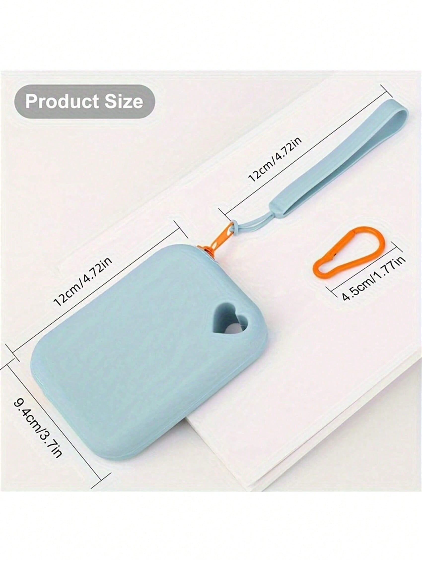 1pc Silicone Pet Treat Pouch, Portable Training Bag For Travel Dog Outing Dog Stuff