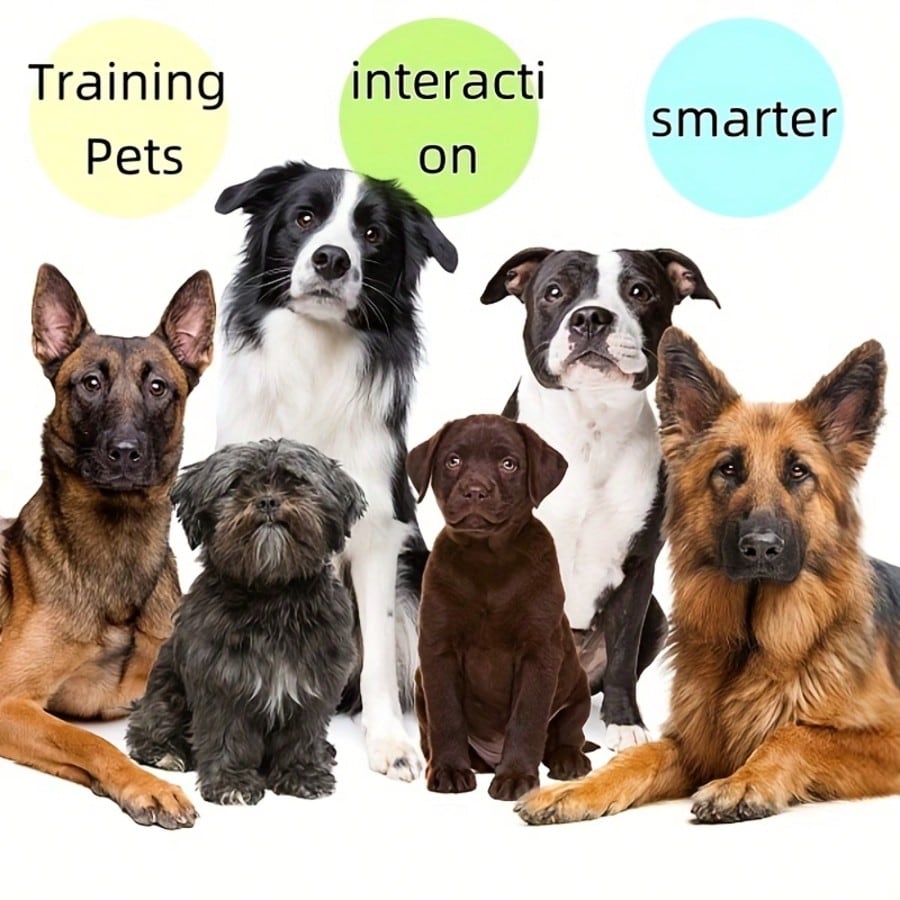 8pcs/Set Dog Voice Recording Buttons, 8 Colors, 30s Recording Time, Pet Training Sound Maker Buzzer